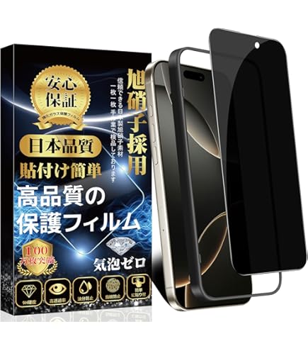 フィルム16個　2025年1月まで Amazon | Kniphior ガラスフィルム2025-38 | スクリーンプロテクター 通販